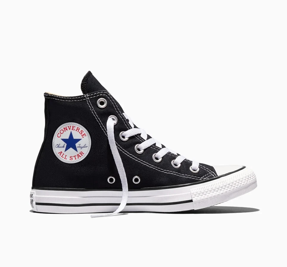 Converse Chuck Taylor All Star High Top Black Canvas Sneakers M9160 Unisex