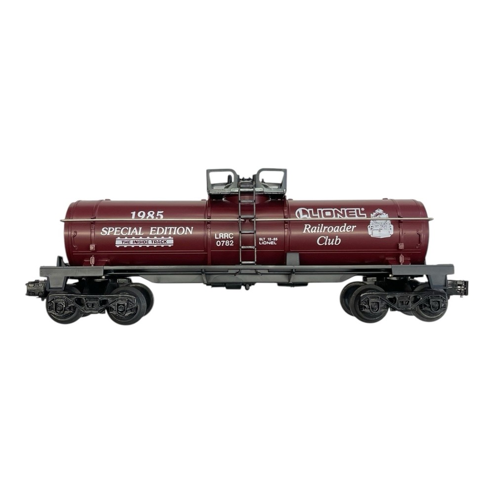 Lionel O27 Gauge 1985 Railroader Club Tank Car 6-0782