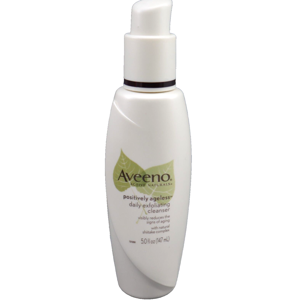 Aveeno Positively Ageless Exfoliating Face Wash 5 Fl Oz