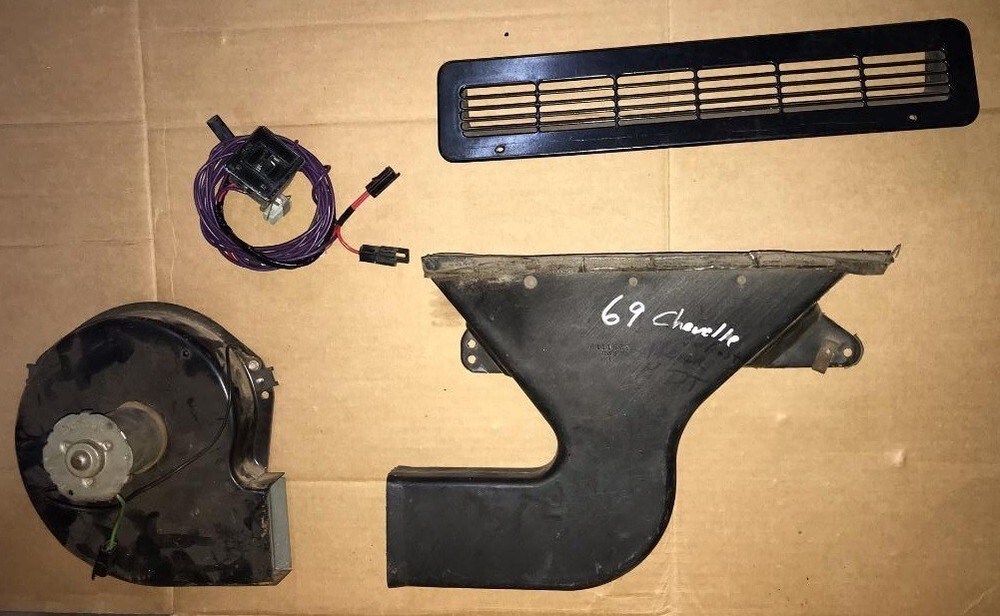 1969 CHEVELLE SS REAR DEFOGGER KIT, USED ORIGINAL