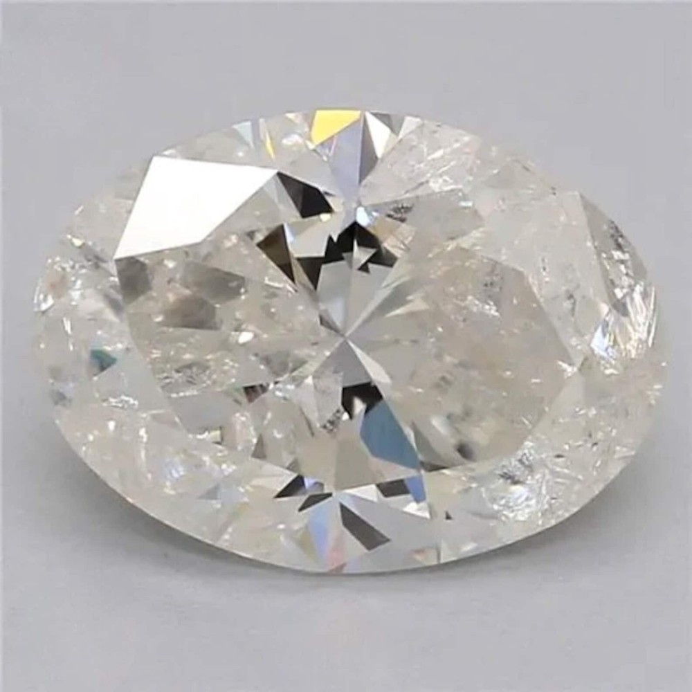 Natural White 'D' Color 3.00 Ct VVS1 Unheated, Untreated Loose Diamond Oval Cut