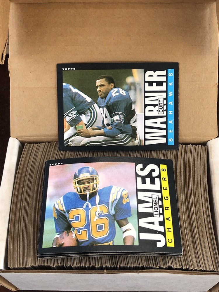 1985 Topps NFL Football Partial Starter Set Lot 300+ Different Cards - EX Cond