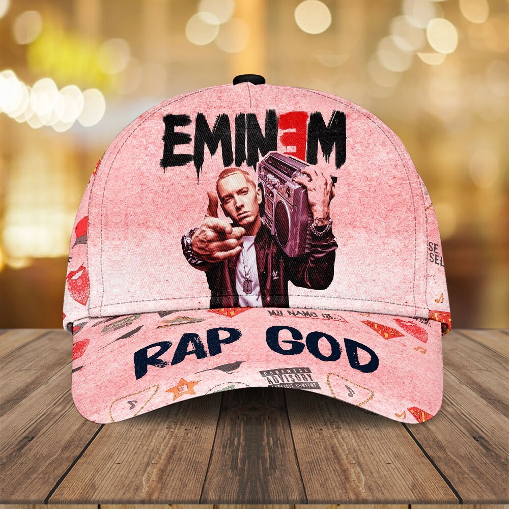 Eminem Vintage Snapback Cap Hip-Hop Style Retro Dad Hat