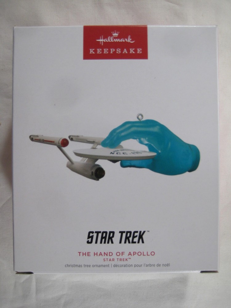 2023 Hallmark Star Trek Hand of Apollo Keepsake Ornament