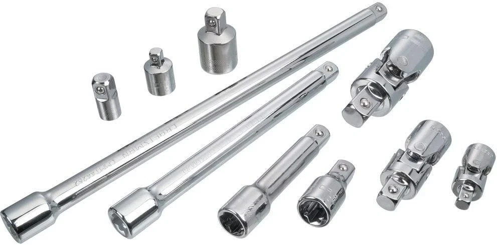 CRAFTSMAN Socket Extension Set/Socket Adapter Set, 10-Piece CMMT42351