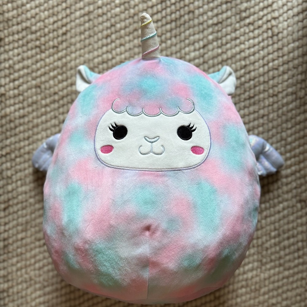 Squishmallows WINONA the Llama Pegacorn 14” Kelly Toys 2021 SQK0555