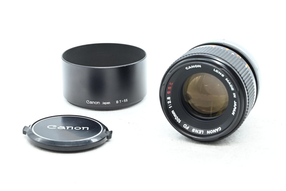 Canon FD 100mm f2.8 S.S.C. BL Lens SSC #083 Excellent Condition