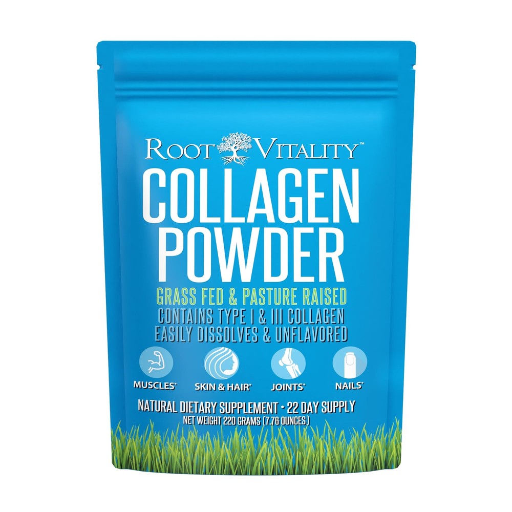 Grass-Fed Hydrolyzed Collagen Peptides Powder for Protein Support