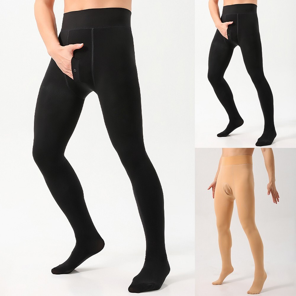 Thickened Nylon Leggings with Medium Stretch Ideal for Daily Activities