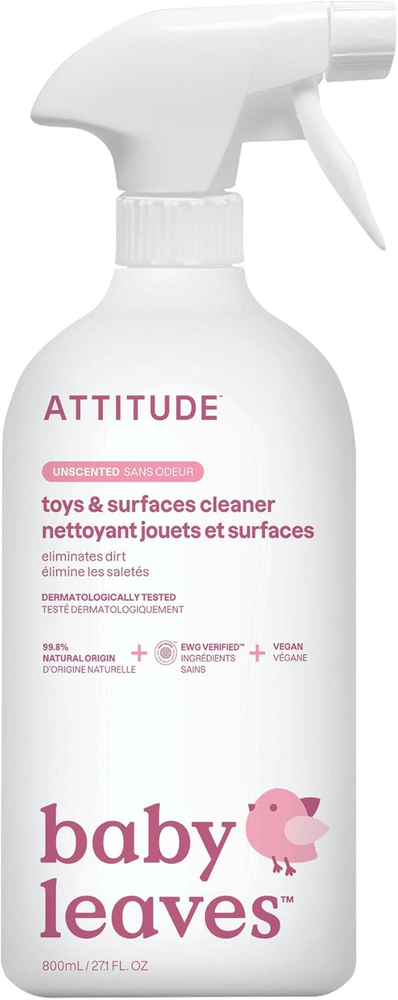 Toy and Surface Cleaner, EWG Verified Multi-Surface Products, Vegan, Naturally D