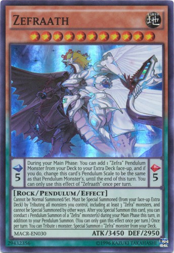 Zefraath - MACR-EN030 - Super Rare - Unlimited Edition - Lightly Played
