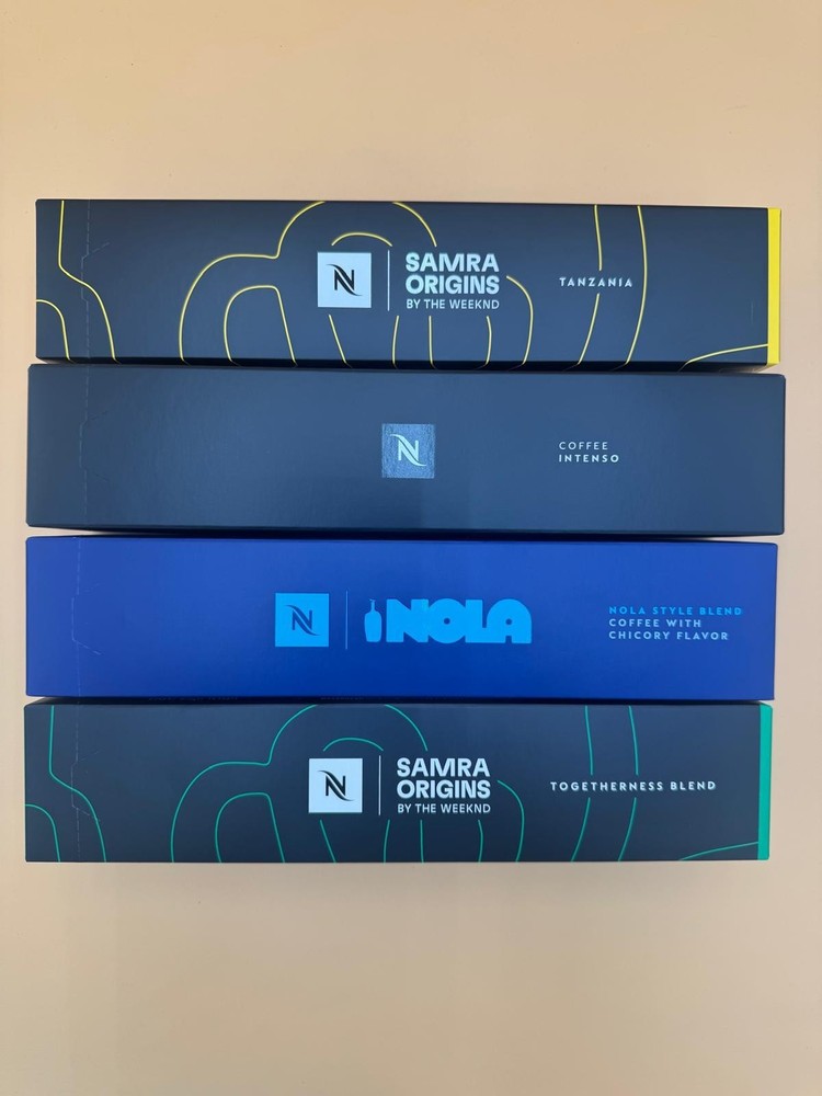 Nespresso Vertuo Variety Tanzania LMTD , Intenso , Nola, Togetherness 4Sleeve