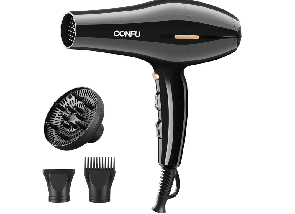 Hair Dryer, Professional Ionic Salon Blow Dryer with Diffuser for Women and M...