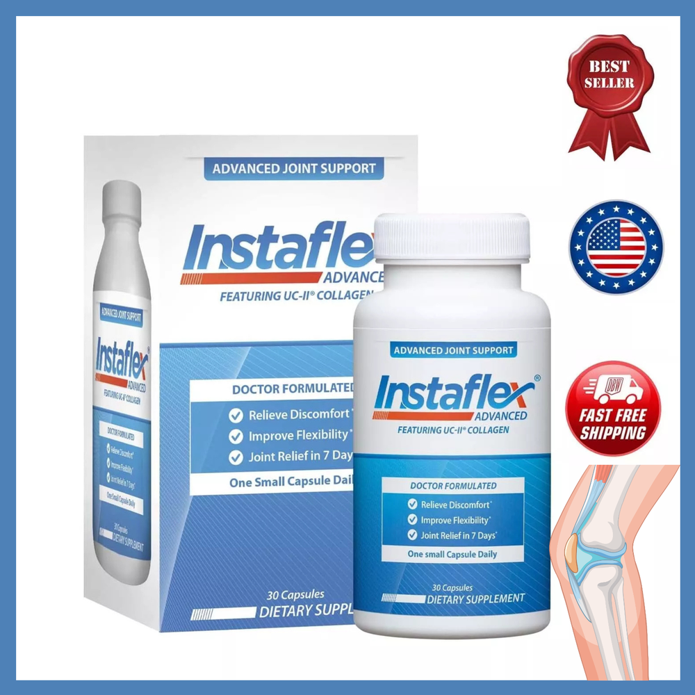 Instaflex Advanced  Joint Support Doctor Formulated 30 Capsules New Exp 04/2026