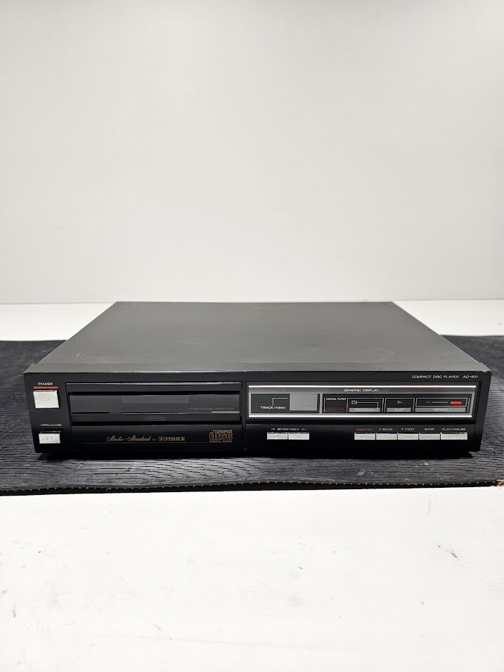 Vintage Fisher AD-931 CD Player Fully Working No Cable No Box