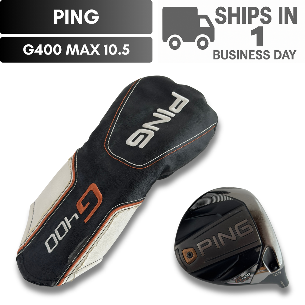 PING G400 MAX 10.5 Driver Head Only Right Hand USED FAST SHIP #6122