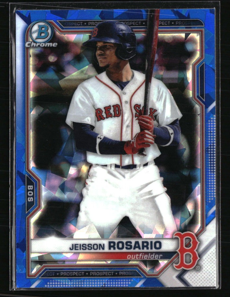 Jeisson Rosario 2021 Bowman Chrome Sapphire BCP-37 Rookie Card
