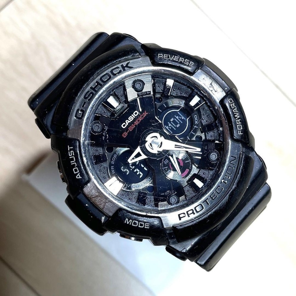 Casio G-Shock Analog-Digital Watch Battery Changed Used Good Condition