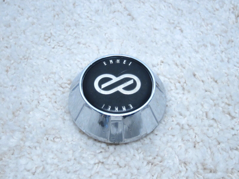 ENKEI CC-152 CUSTOM ALLOY WHEEL SNAP ON CHROME CENTER CAP #2F-3