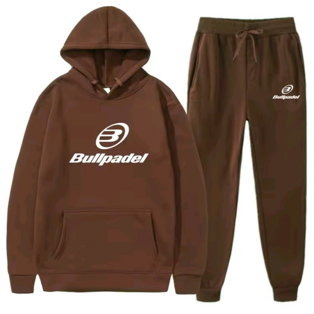 2-Piece Men's Winter Tracksuit Set - Hoodie & Jogger Pants for Cold Weather