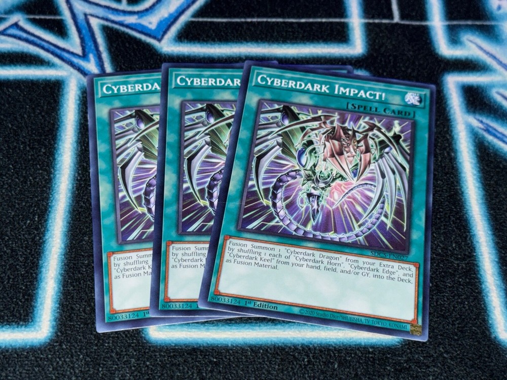 Cyberdark Impact x3 SDCS Common Structure Deck Card