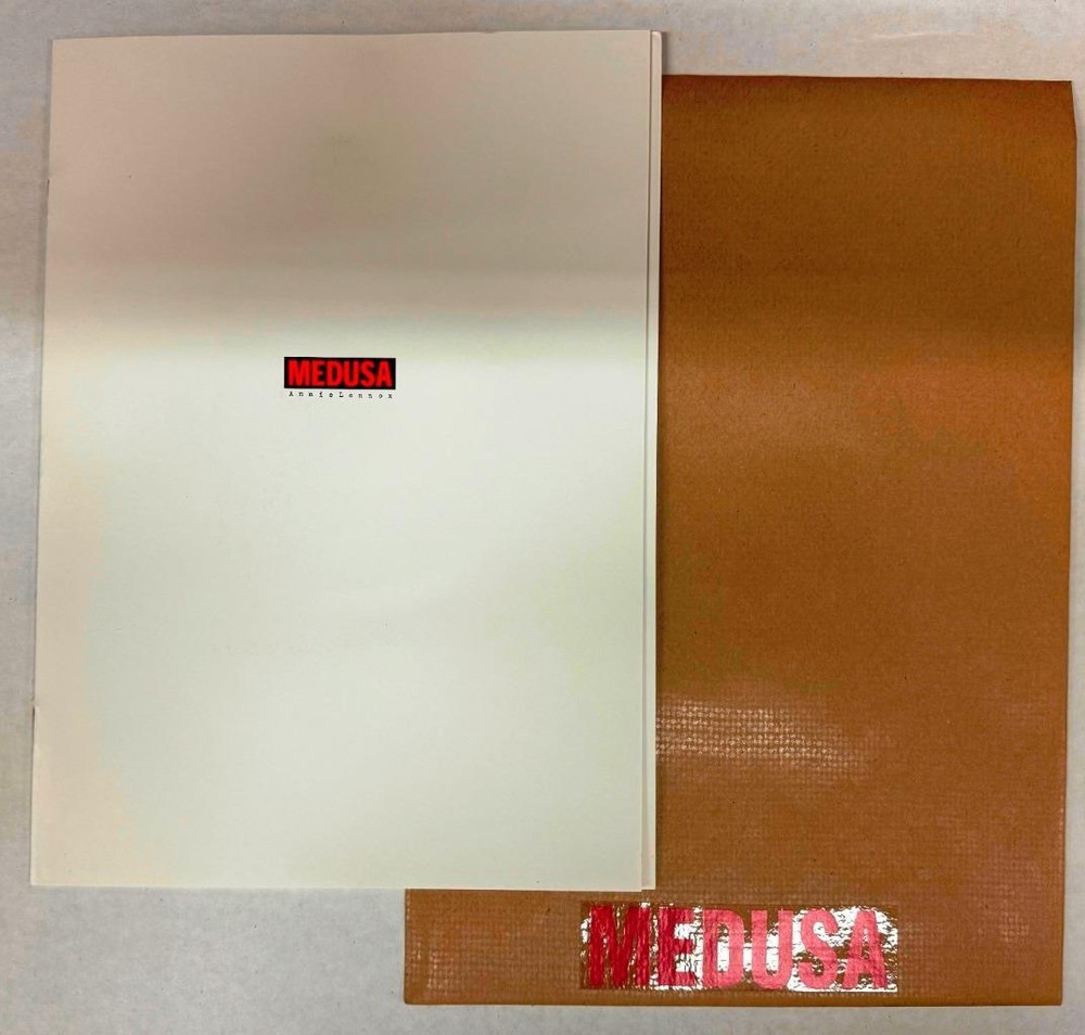 Annie Lennox Medusa 1995 Promo CD Brochure Book Envelope Folder