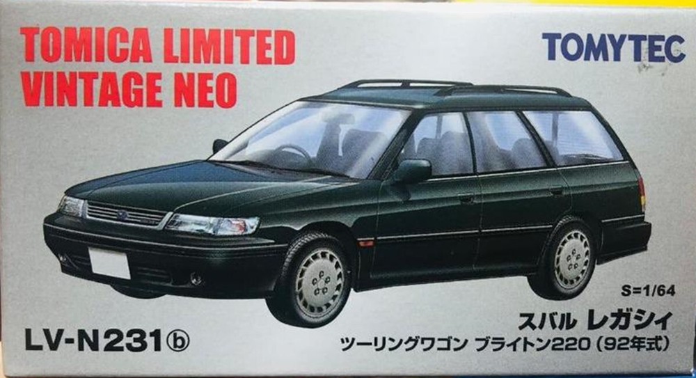 Tomytec Tomy Tomica Vintage LV-N231b Subaru Legacy Wagon Brighton 220 1/64
