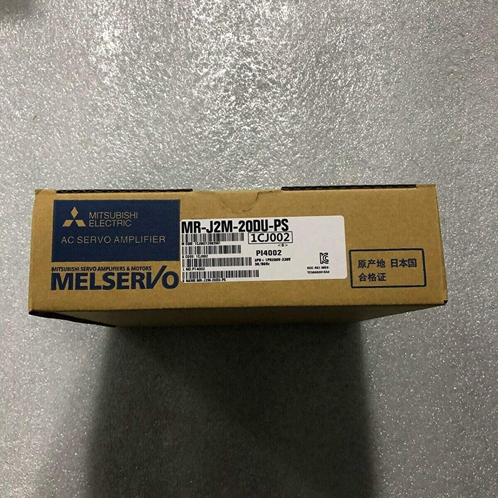MITSUBISHI MR-J2M-20DU-PS PLC (AB9) AC Servo Drive NIB 200W NEW