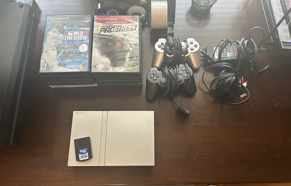 Sony PlayStation 2 Game Console - Silver