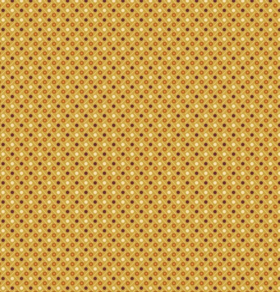 Repro 100% Cotton Marcus Autumn Delight Dot Fabric Fat Quarter Bundle