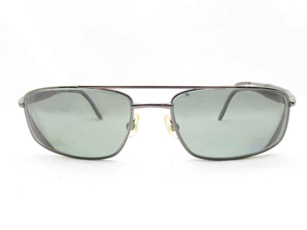 CARRERA SILVER SPORTS WRAP RECTANGULAR METAL EYEGLASSES FRAMES 58-140 118035