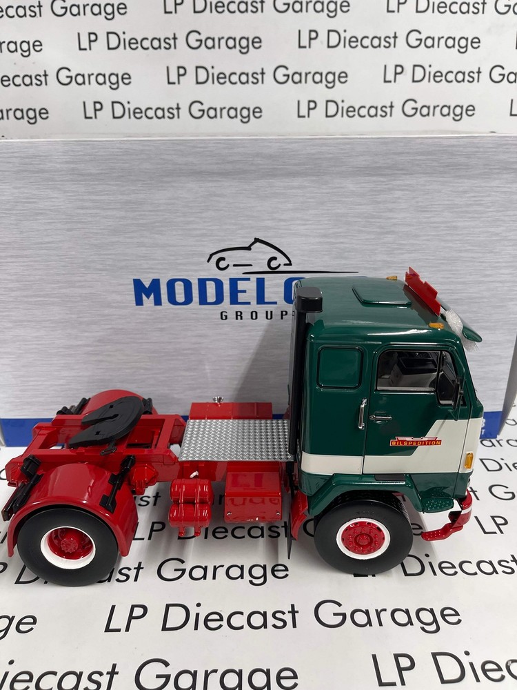 1977 Volvo F88 Green Semi Truck Diecast Model 1:18 Scale by MCG