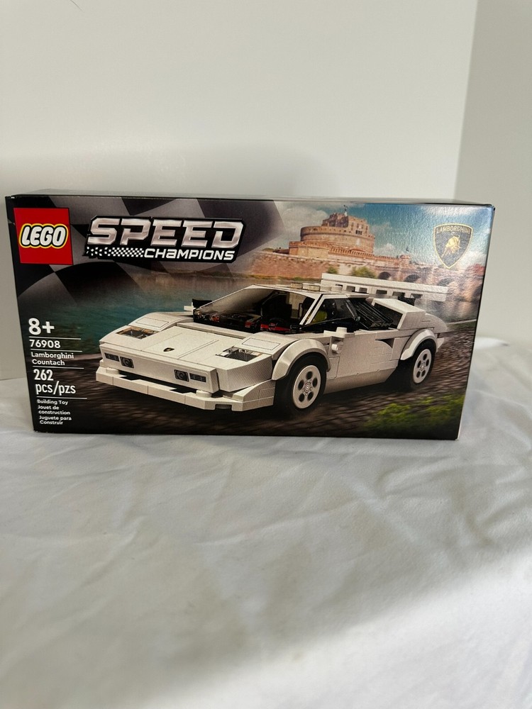 LEGO Speed Champions Lamborghini Countach 76908 New Car Set Gift for Boys Girls