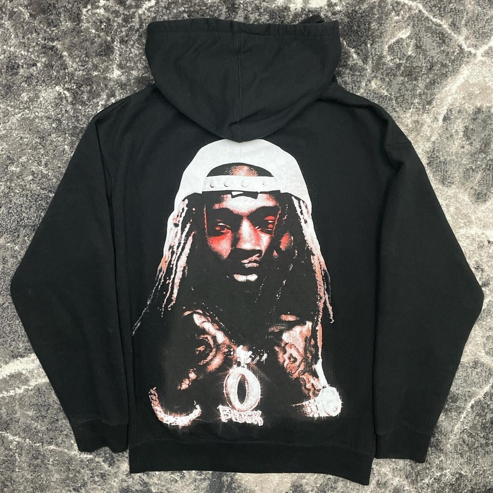 King Von Hoodie Mens Medium Rap Sweatshirt Concert Tour Merch I Mean It O Block