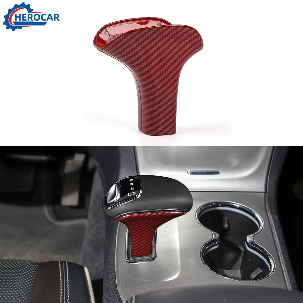 ⭕Gear Shifter Knob Handle Decor Cover Trim Guard for Jeep Grand Cherokee 2014-15