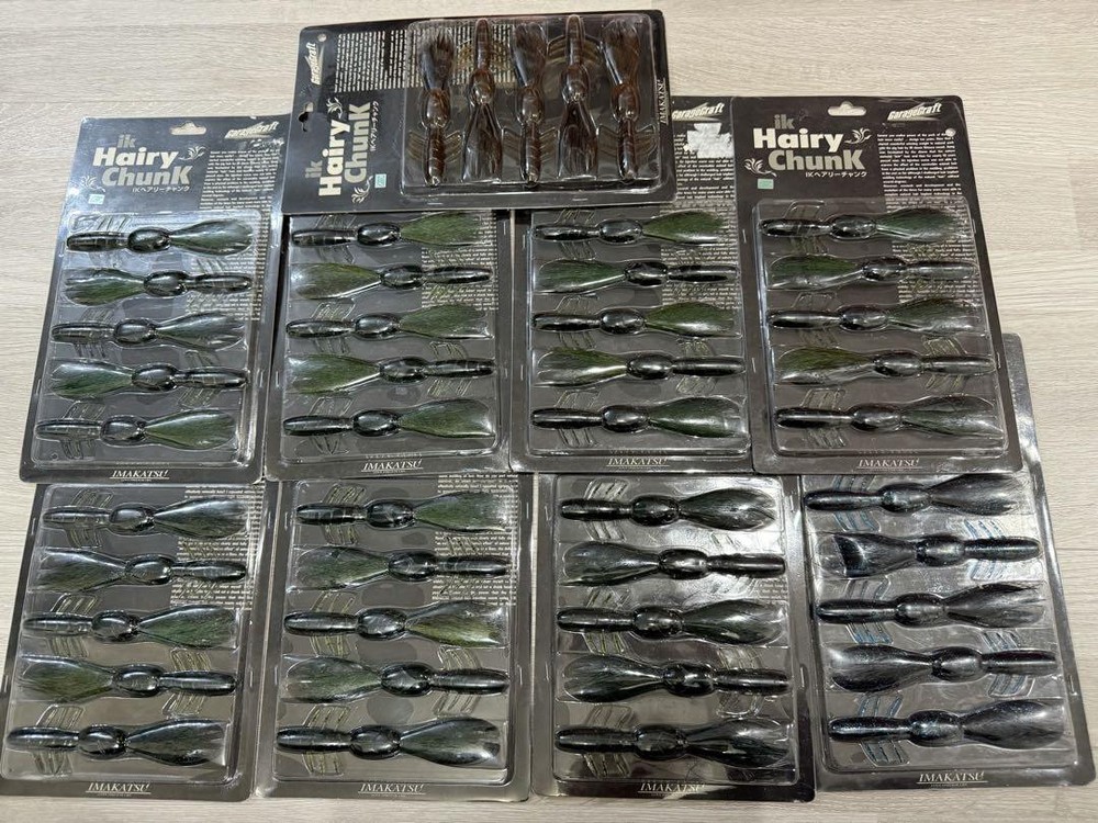 Fishing Lure Imakatsu Hairy Chunk Set