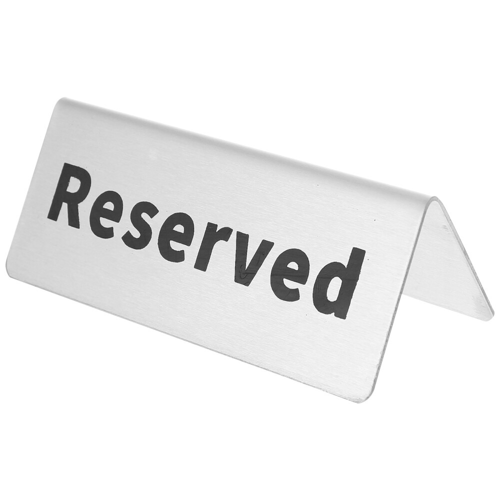 Wedding Reserved Seat Table Signs Durable Wear-resistant Elegant Design  