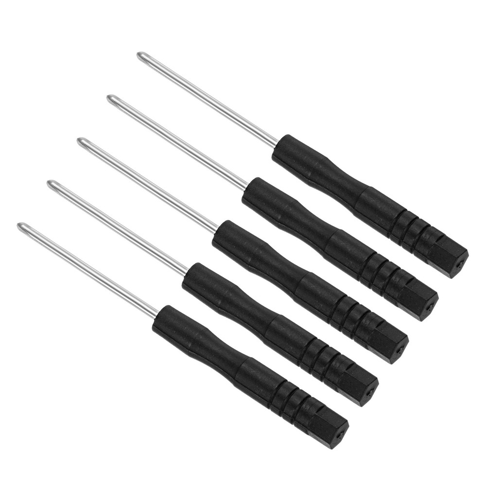 5pcsSmall Phillips Screwdriver 2.0mm 82mm Cross Screwdriver W Anti-slip Handle