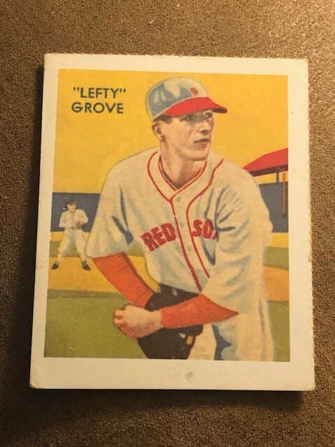 LEFTY GROVE 1977 Dover Reprint of 1935 Diamond Stars Card #1