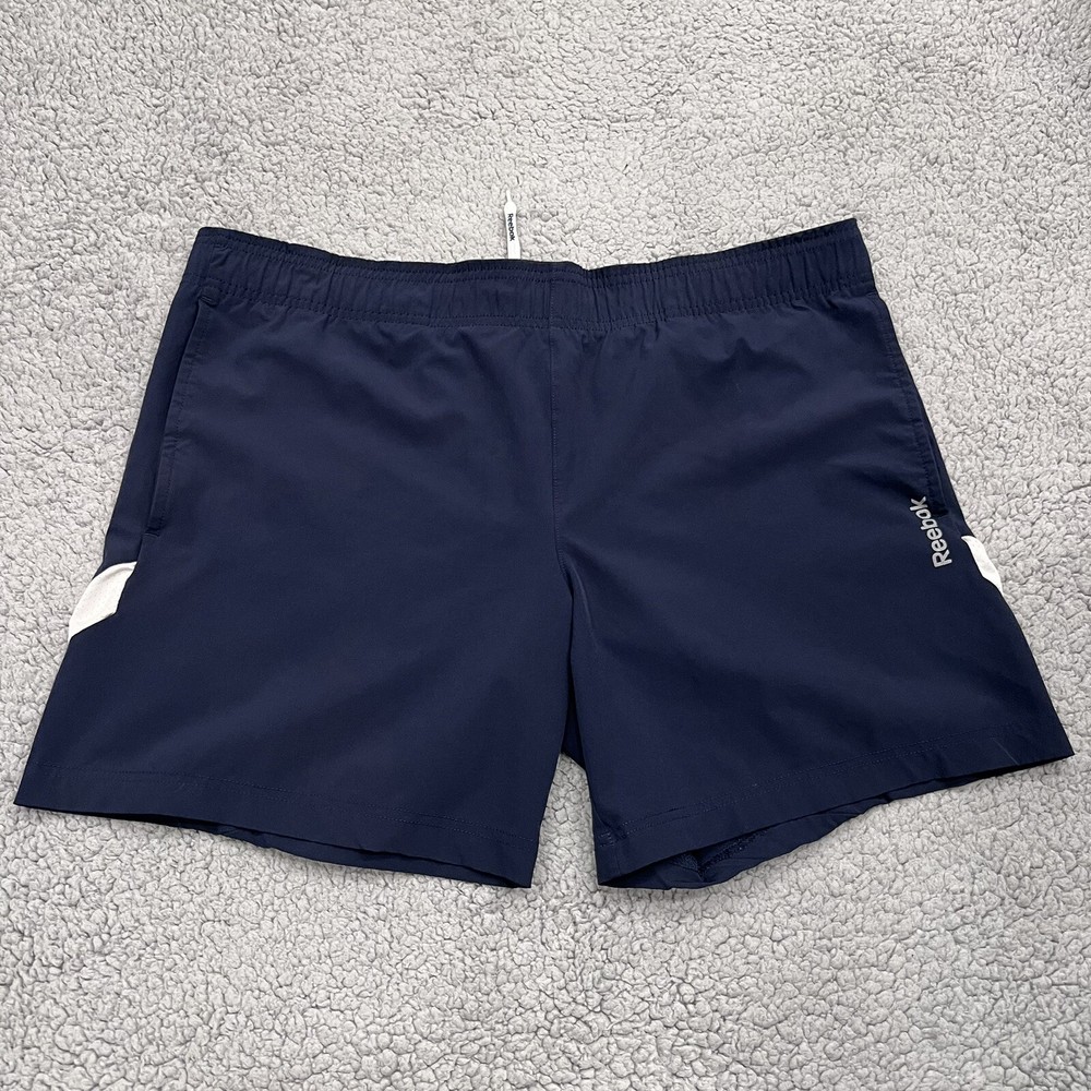 Reebok Shorts Womens Small Blue Running Jogging Athletic Outdoor Ladies