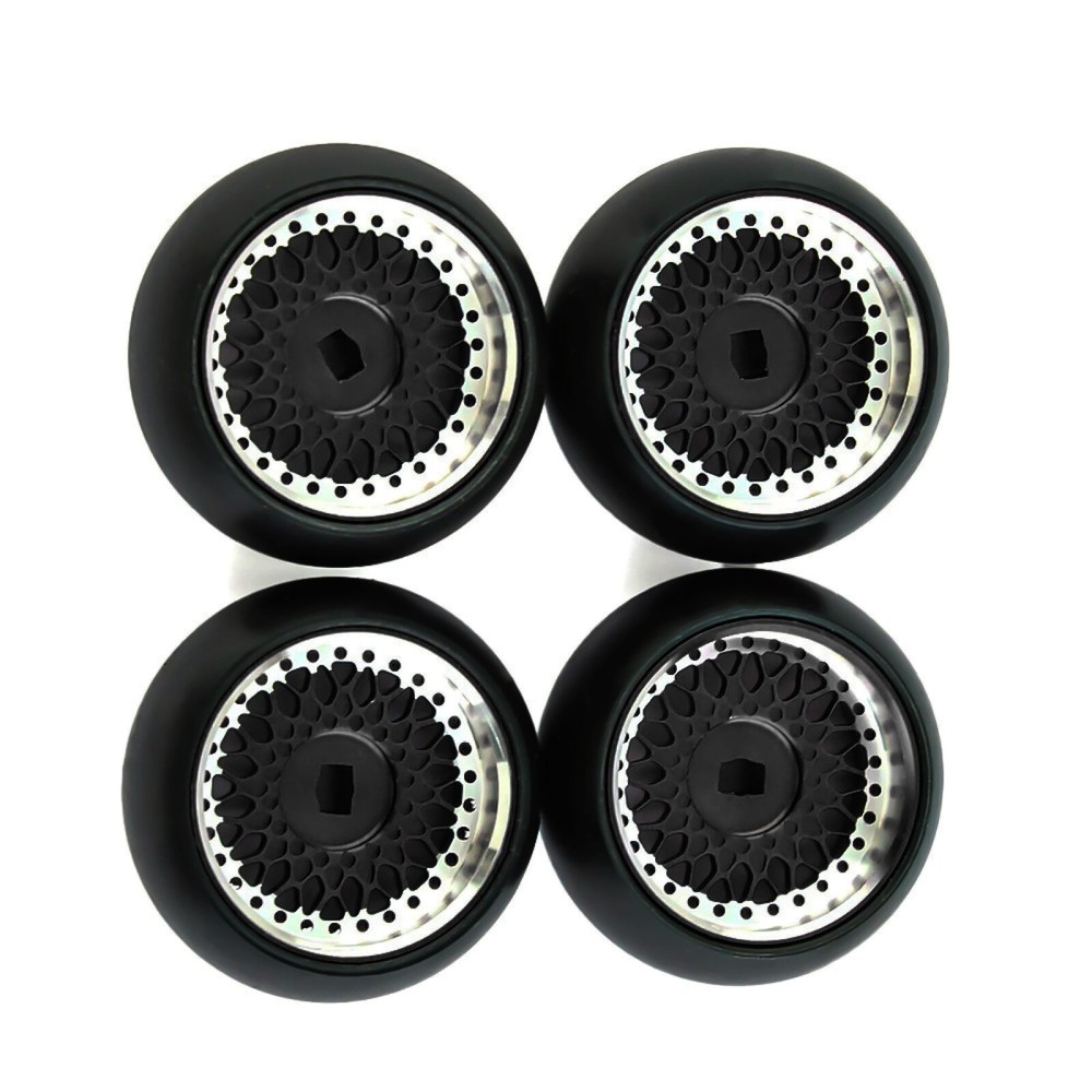 4* Racing Drift Car Tires For Wltoys 284131 K989 K969 P939 1/28 RC Accessories