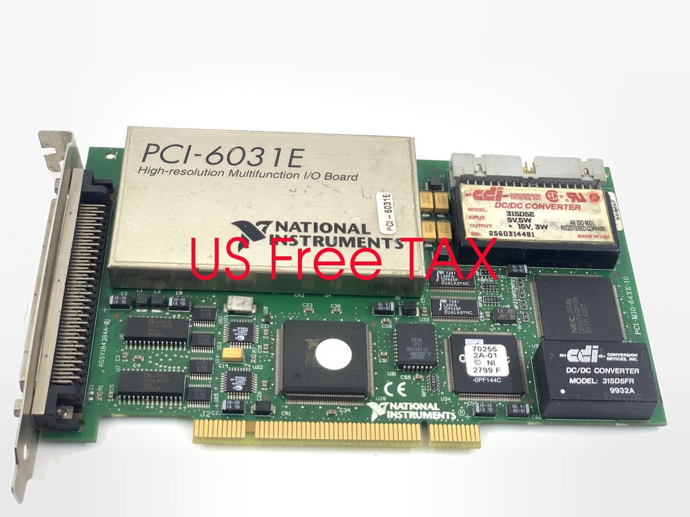 National Instruments PCI-6031E High-Resolution Multifunction I/O Board