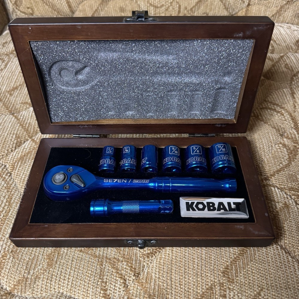 Kobalt Tool Set - NASCAR Se7en 2016 Limited Edition Blue