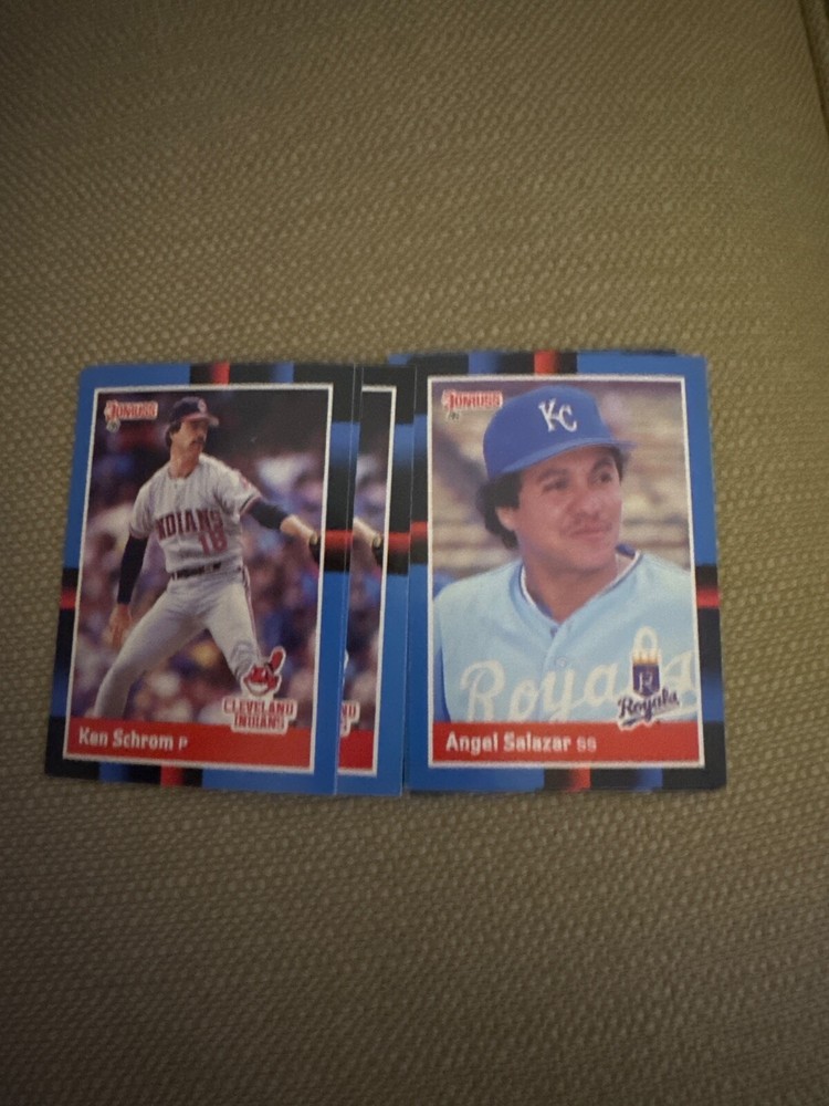 1988 Donruss Baseball Cards 501-660 (NM) - You Pick - Complete Your Set