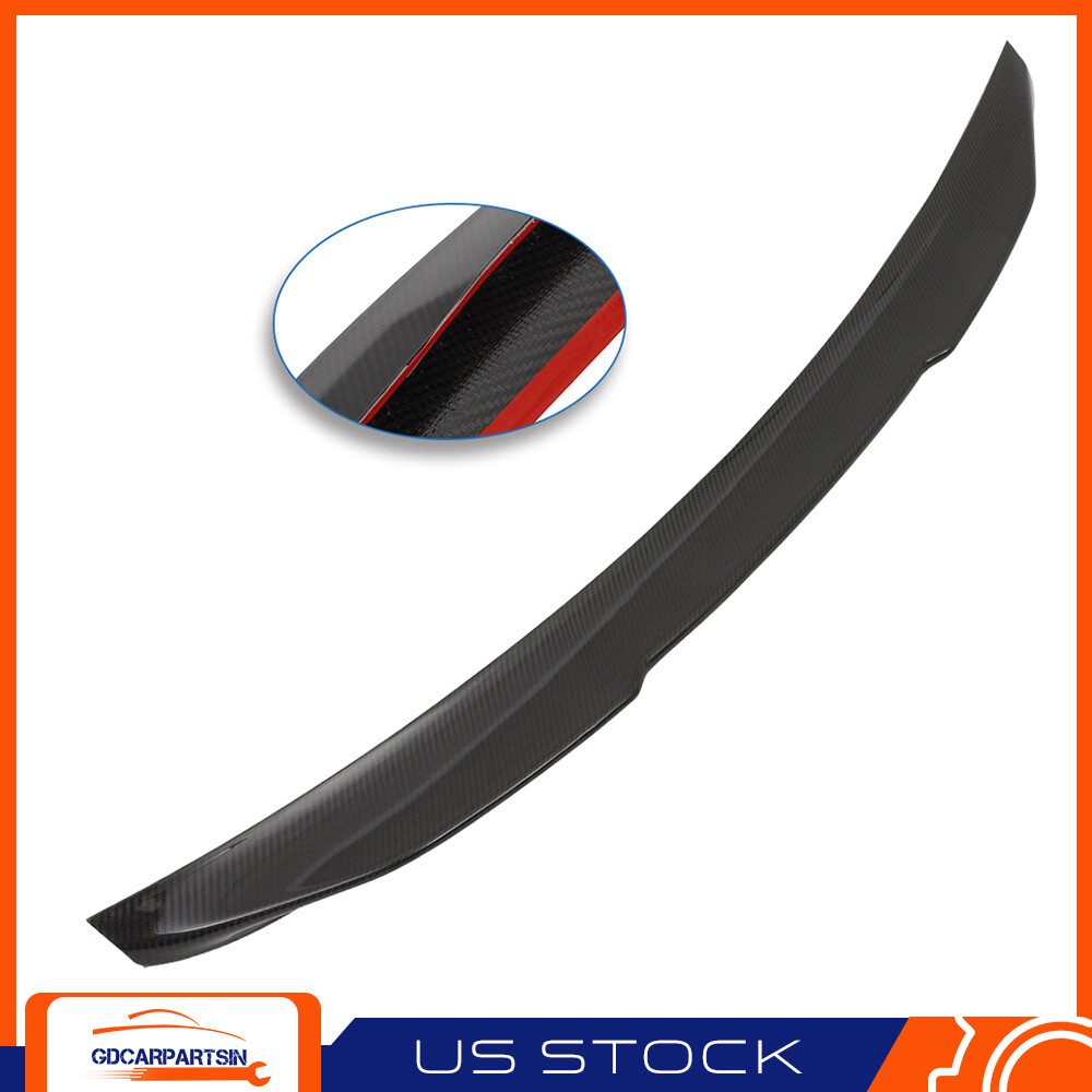 Spoiler Fits BMW 5 Series G30 Sedan 2017-2022 Carbon Fiber HighKick PSM Style