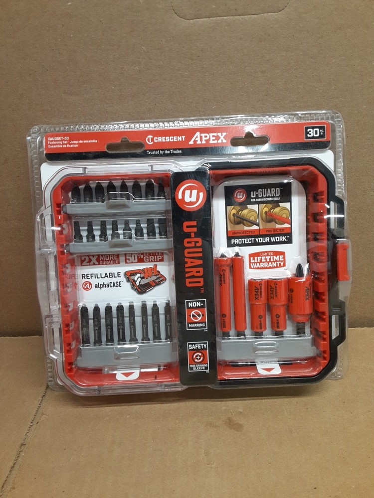 Crescent APEX 30 Pc. Fastening Set CAUGSET-30