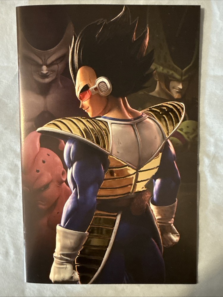 Dragon Ball Z Akira Toriyama Tribute Gold Embossed Dallas Fan Expo Ltd 50
