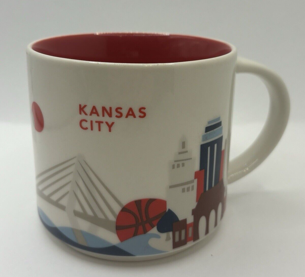 Starbucks Kansas City 14 oz You Are Here Collection Coffee Mug  