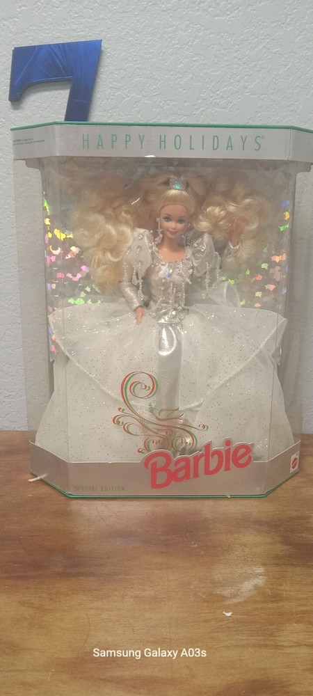 Muñeca Barbie Happy Holidays 1992 edición especial