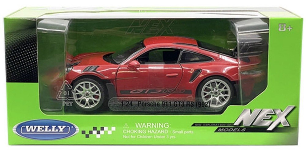 WELLY 2024 PORSCHE 911 GT3 RS 992 NEX MODELS 1:24